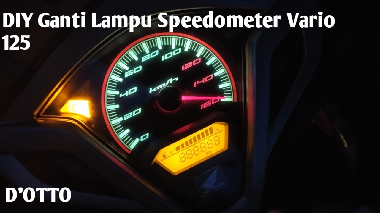 DIY Ganti Lampu LED Speedometer Vario 125