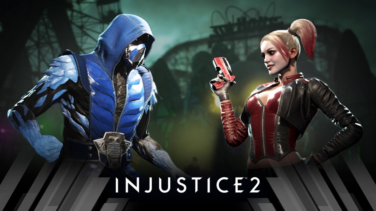 Injustice 2 - Sub Zero Vs Harley Quinn (Very Hard)