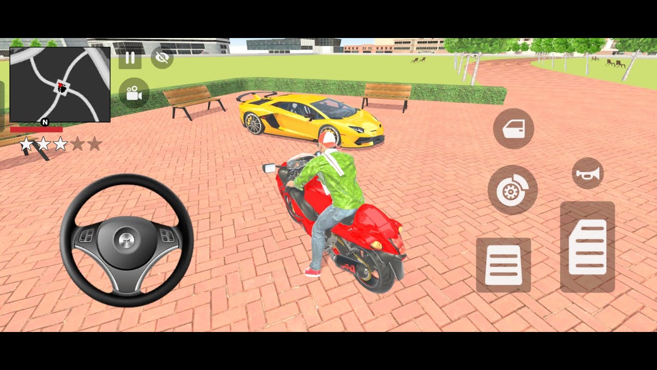 Modified Police Car 🚨 Gangster Life in Indian Streets | Open WorldGame game for android ❤️