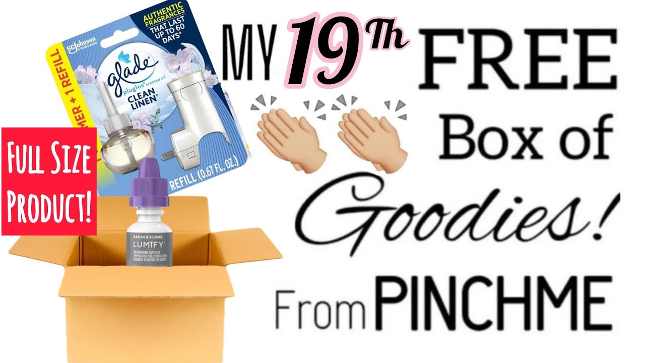 Моя 19-я коробка PINCHME! (бесплатные образцы)