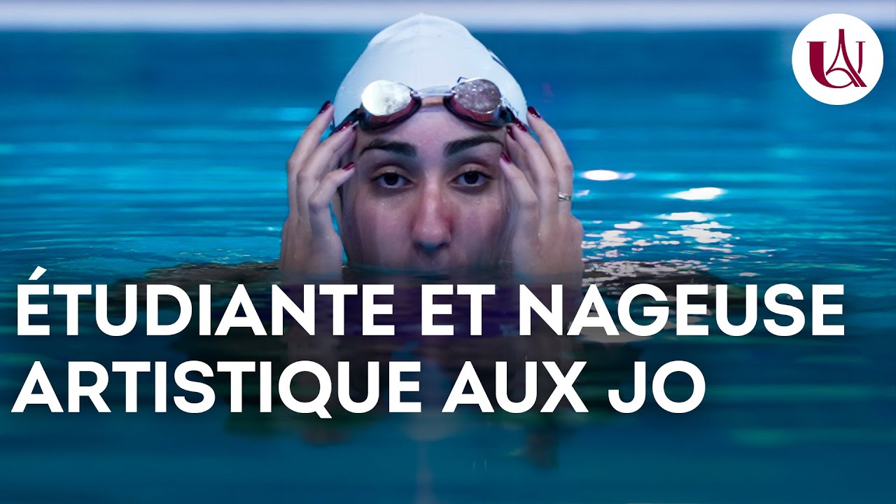 Mayssa Guermoud, étudiante et nageuse artistique aux JO 2024