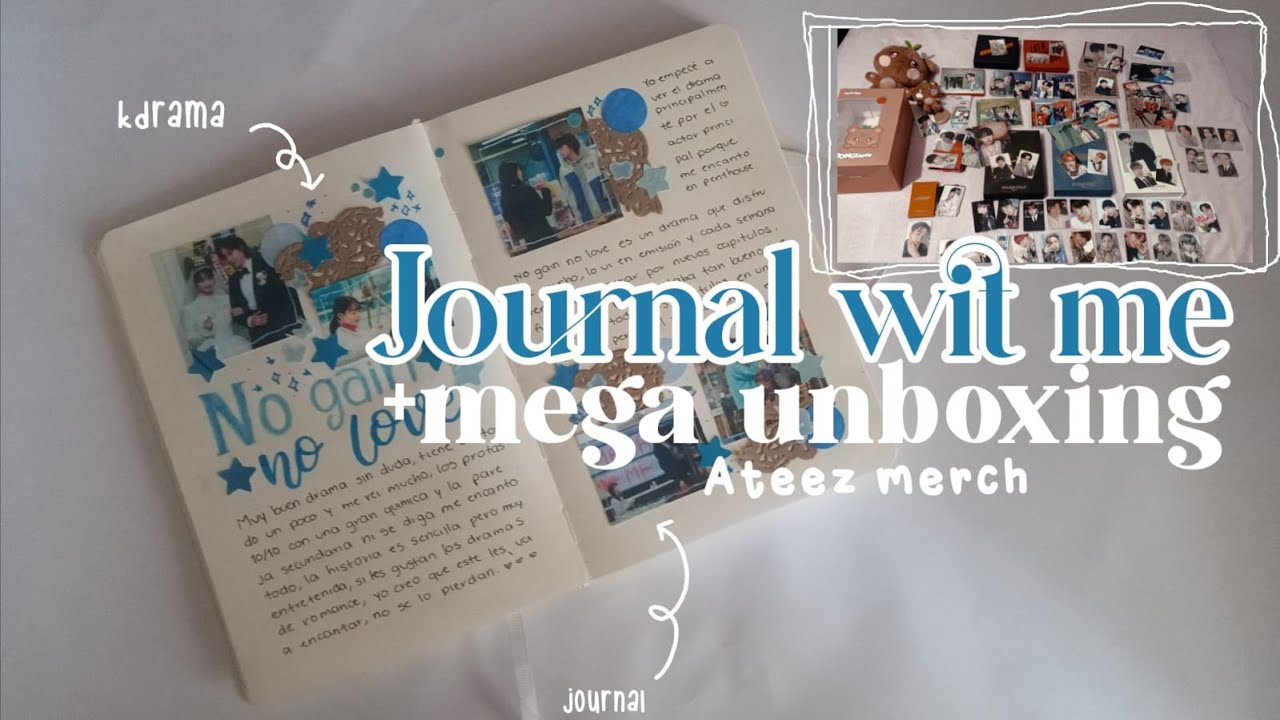 Hablemos de doramas 07 (No gain no love) + Mega Unboxing Merch de ateez