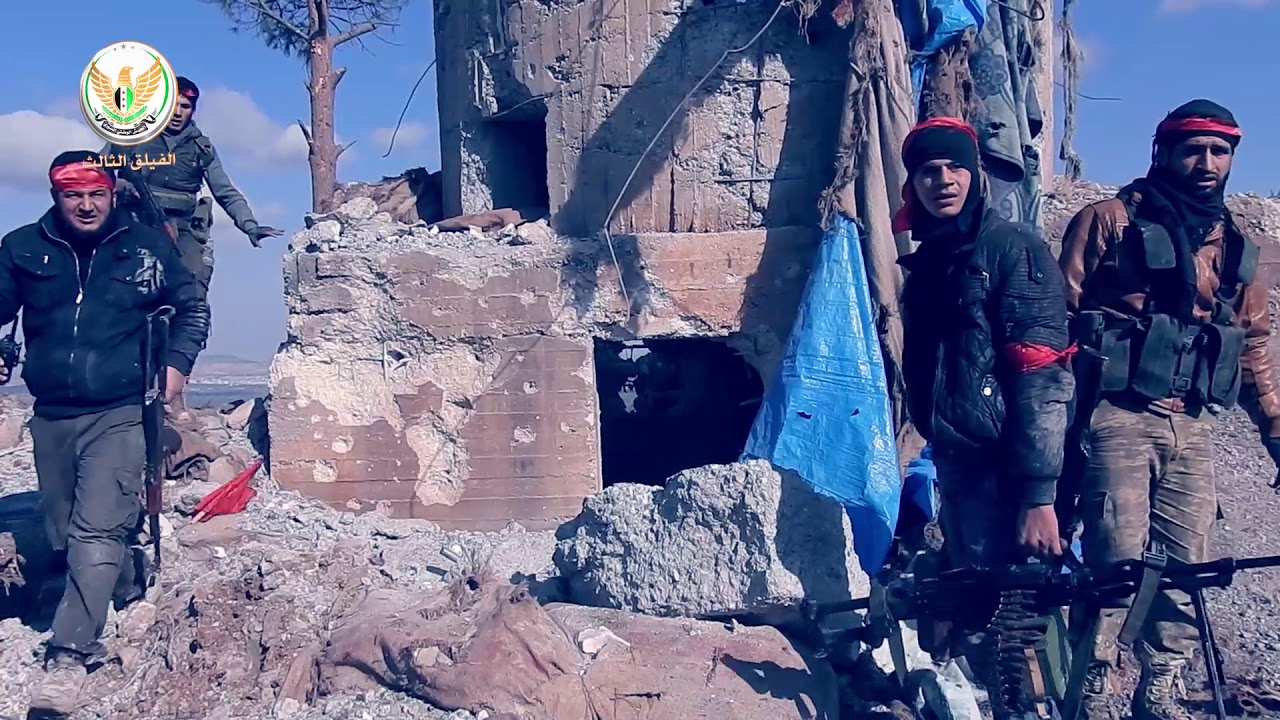 مشاهد من اقتحام قوات الجيش الوطني السوري الفيلق الثالث جبل برصايا وتحريره من ميليشيا الـ #YPG