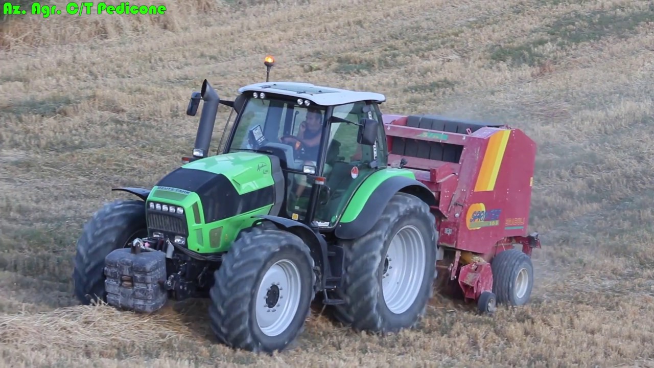 Deutz Fahr L730 + Feraboli Sprinter 165 [Pressatura Paglia]