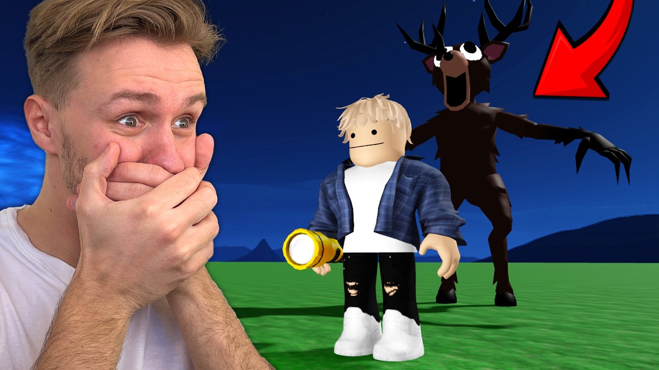 FIRST TIME Playing 99 Nights In The Forest! (Roblox)