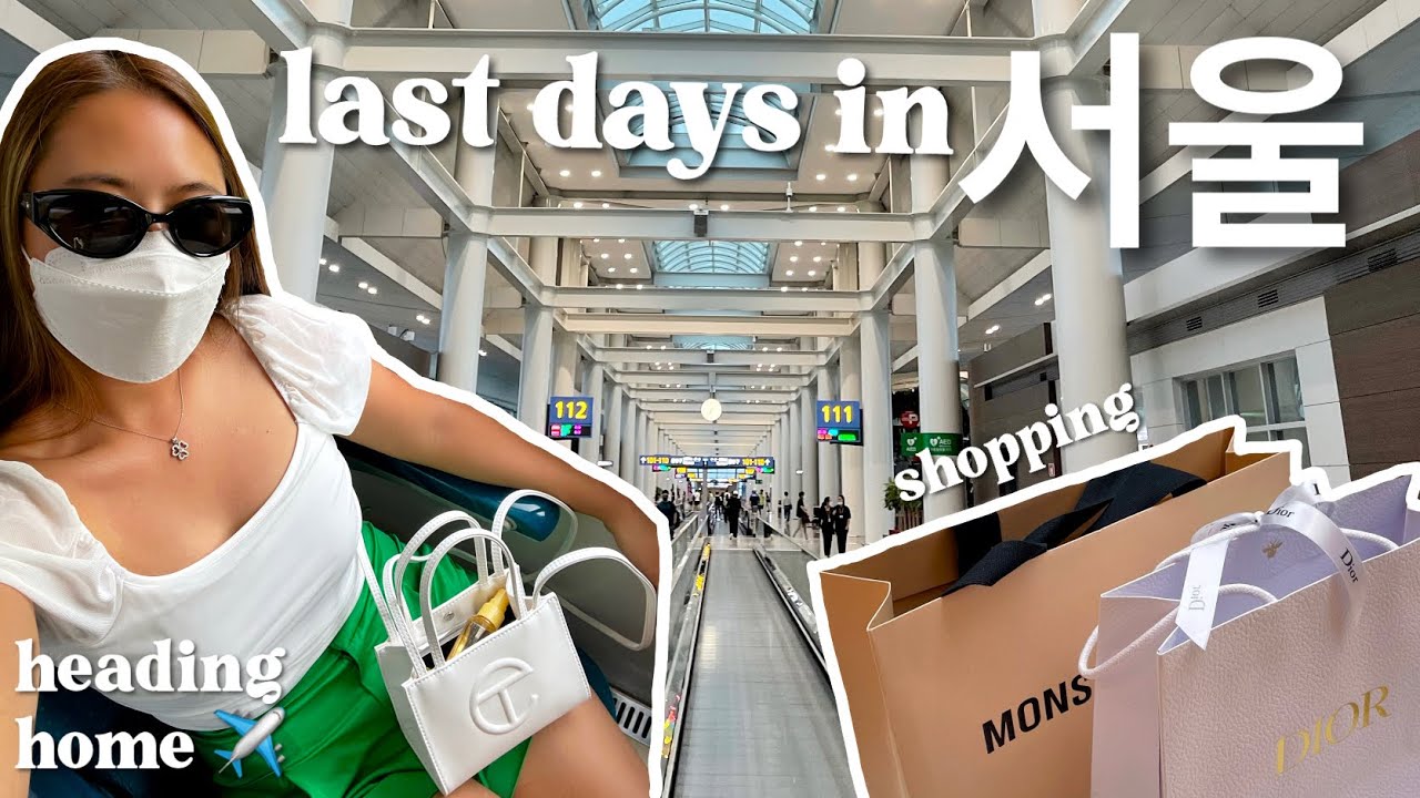 KOREA VLOG: Hyundai Mall, Pasalubong Shopping, Tax Refund & Heading Home 🛍✈️
