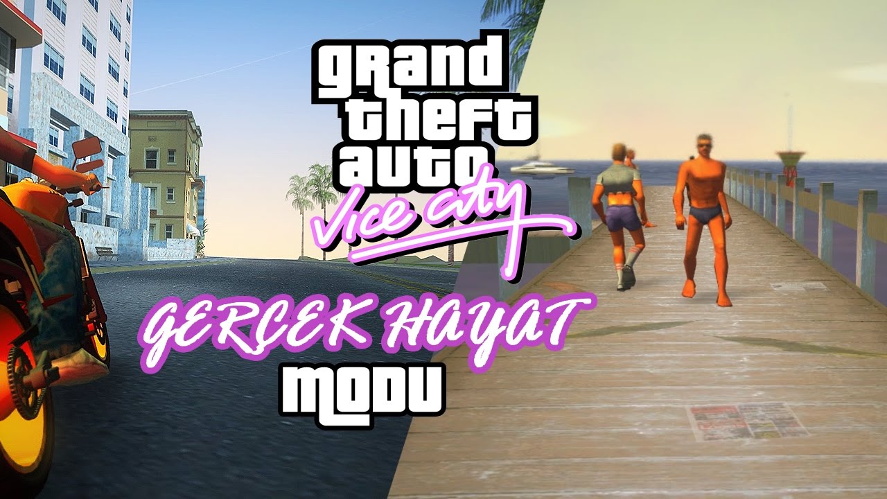 GTA Vice City GERÇEK HAYAT MODU!