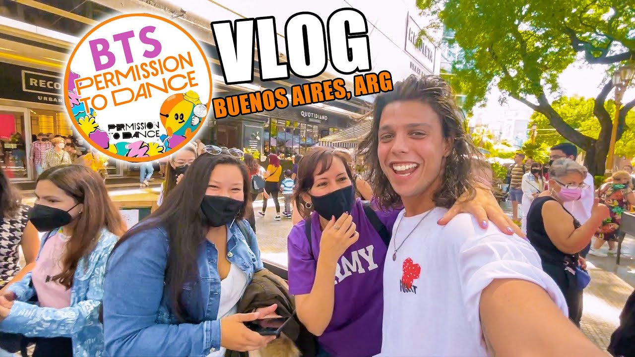 MI PRIMER VLOG 😲 BTS - Permission to Dance en el CINE! (Buenos Aires, ARG) | Fede Sicaro