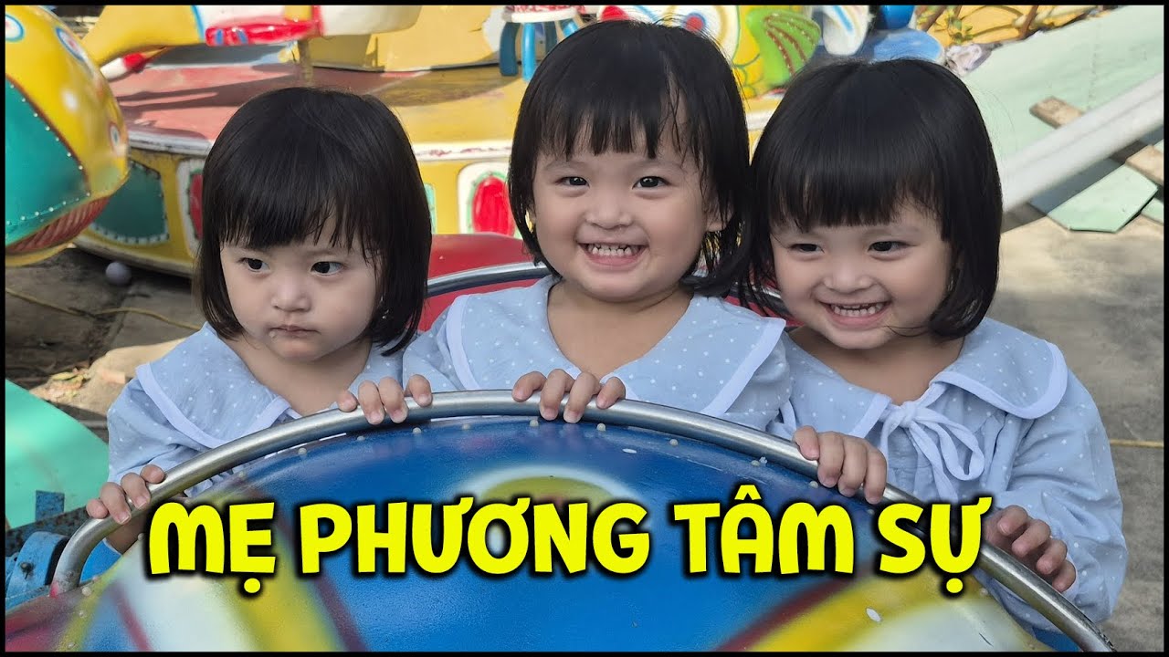 Mẹ Phương tâm sự về công việc, ba bé sinh ba Mai Thùy Linh ngoan ngoãn tự chơi | TAM CÔ NƯƠNG