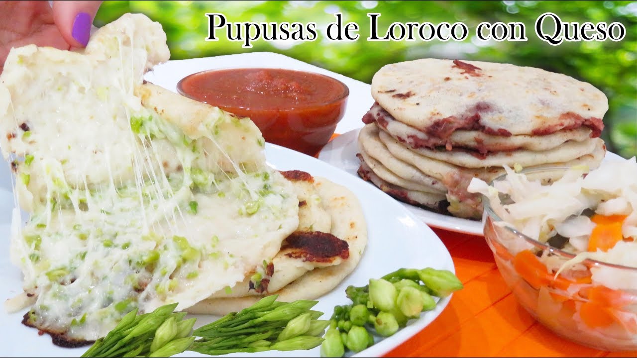 Aprende a Preparar PUPUSAS de Loroco con Queso y Frijol Cocinemos con Carmen