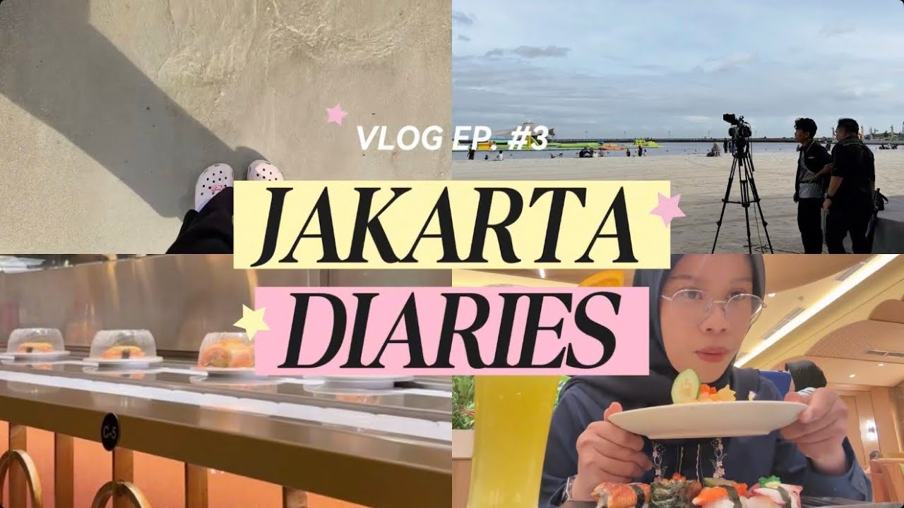 Seharian Keliling Jakarta! Ancol, GI & Sushi Tei 🍣 | Jakarta Diaries Eps. 3