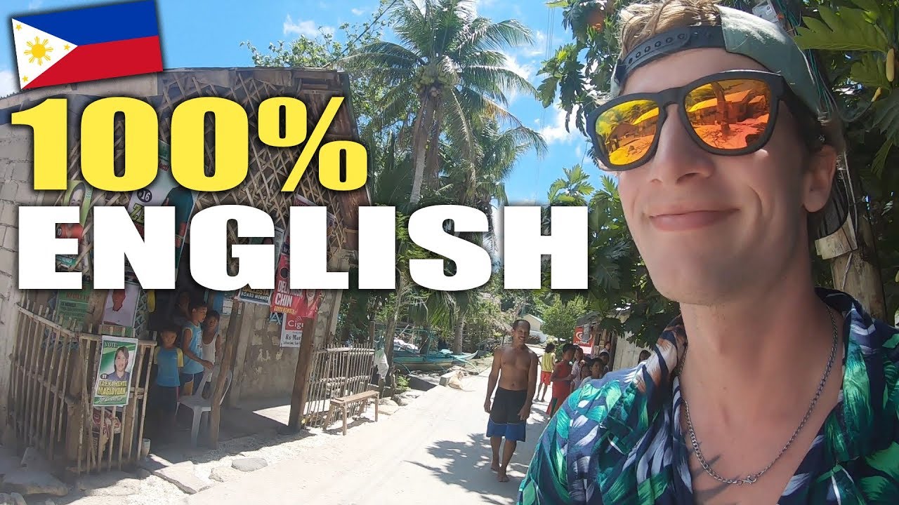 English Speaking Filipinos EVERYWHERE.. REMOTE Island.. (Foreigner interactions)