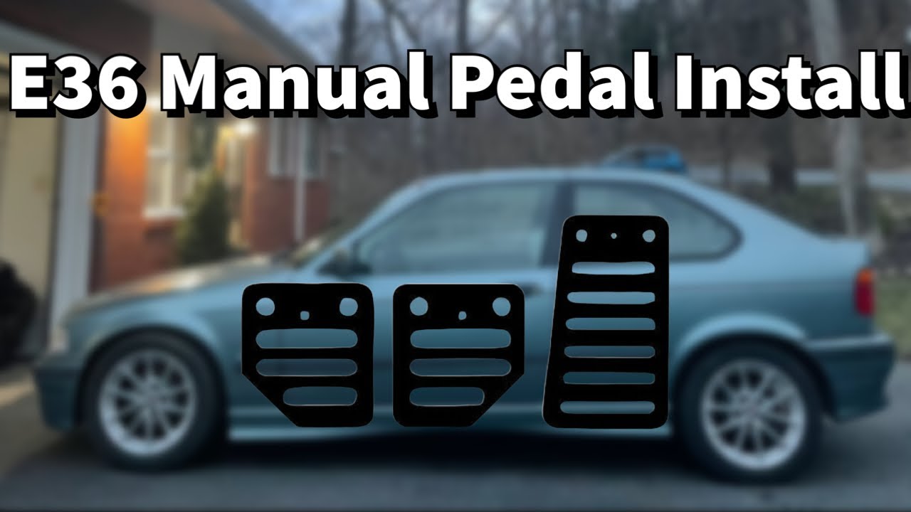 E36 Manual Pedal Installation!