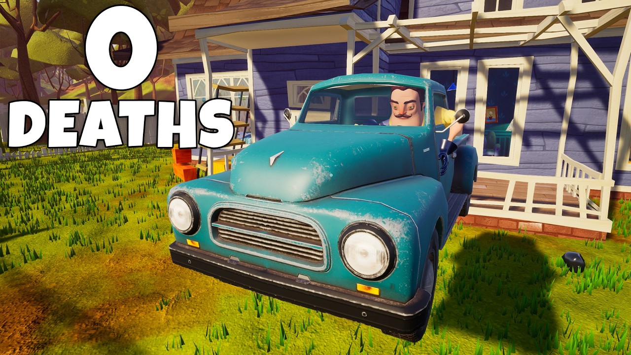 Completing Hello Neighbor with Truck without getting Caught