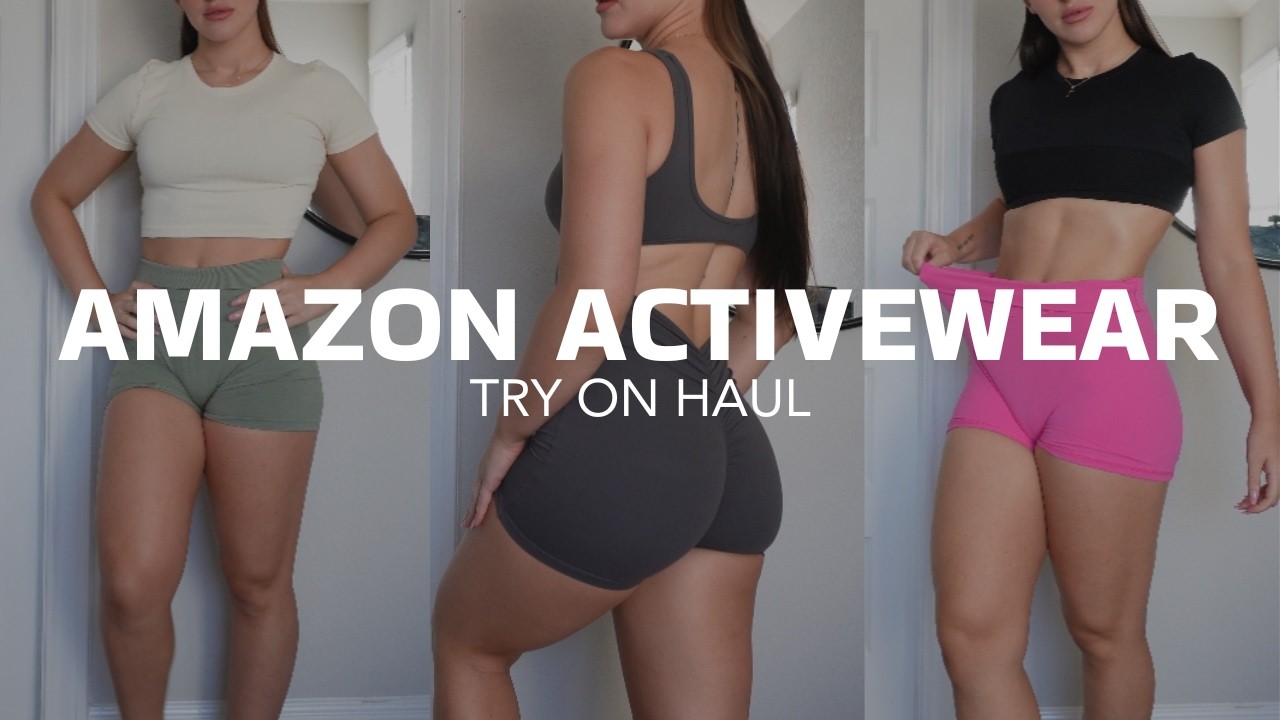 AMAZON ACTIVEWEAR TRY ON HAUL | Oner Active and Alphalete dupes (summer 2024)