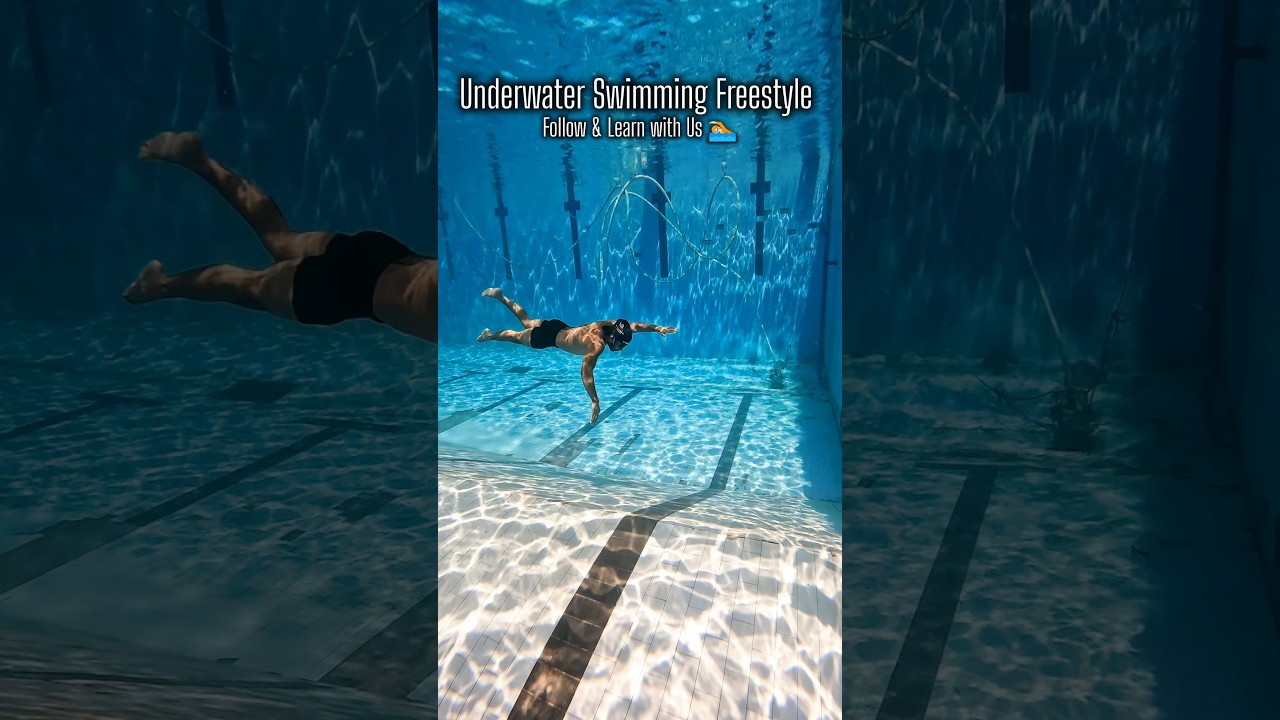 Freestyle Swimming inside Deep Water 🏊🏻 #swimming #swimmingtips #swim #deepwater