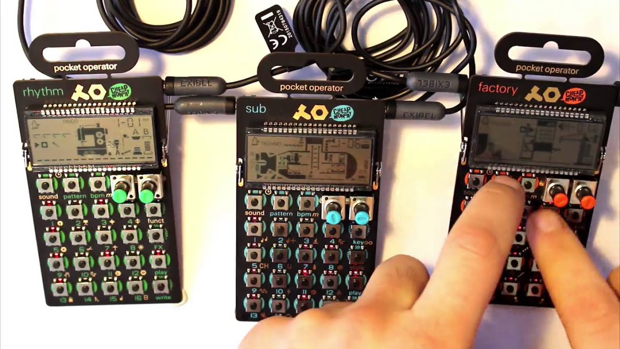 Syncing Pocket Operators - Teenage Engineering