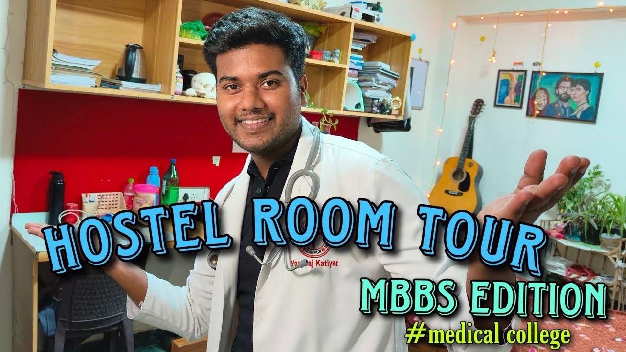  NARAINA MEDICAL COLLEGE KANPUR| HOSTEL ROOM TOUR || #mbbslife #medicalcollege