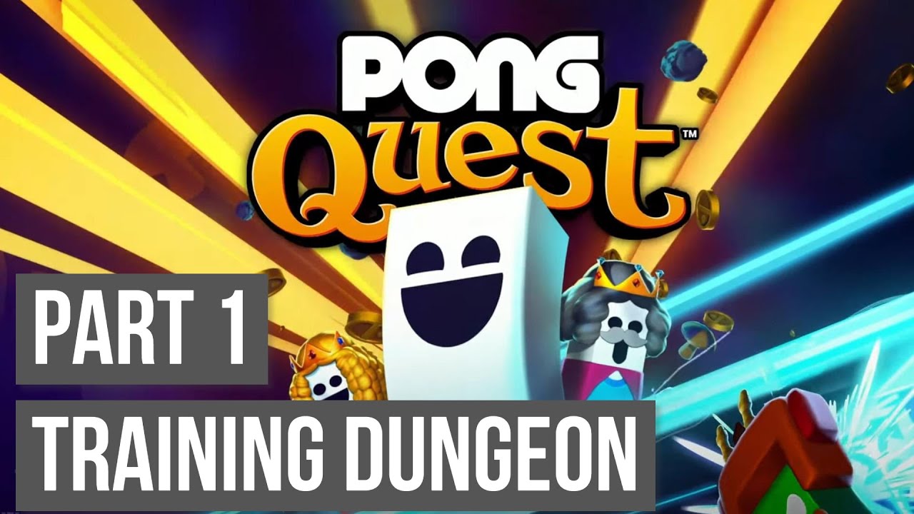 Pong Quest Part 1 - Training Dungeon | Pong Quest Atari