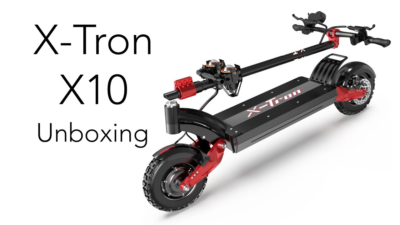 X-Tron X10 2400W - unboxing pohodlné a výkonné koloběžky za 25 tisíc