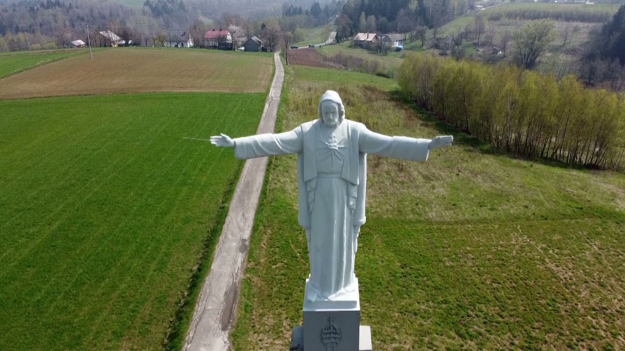 Pomnik Chrystusa Króla - Mała (podkarpackie) 1.05.2021r.