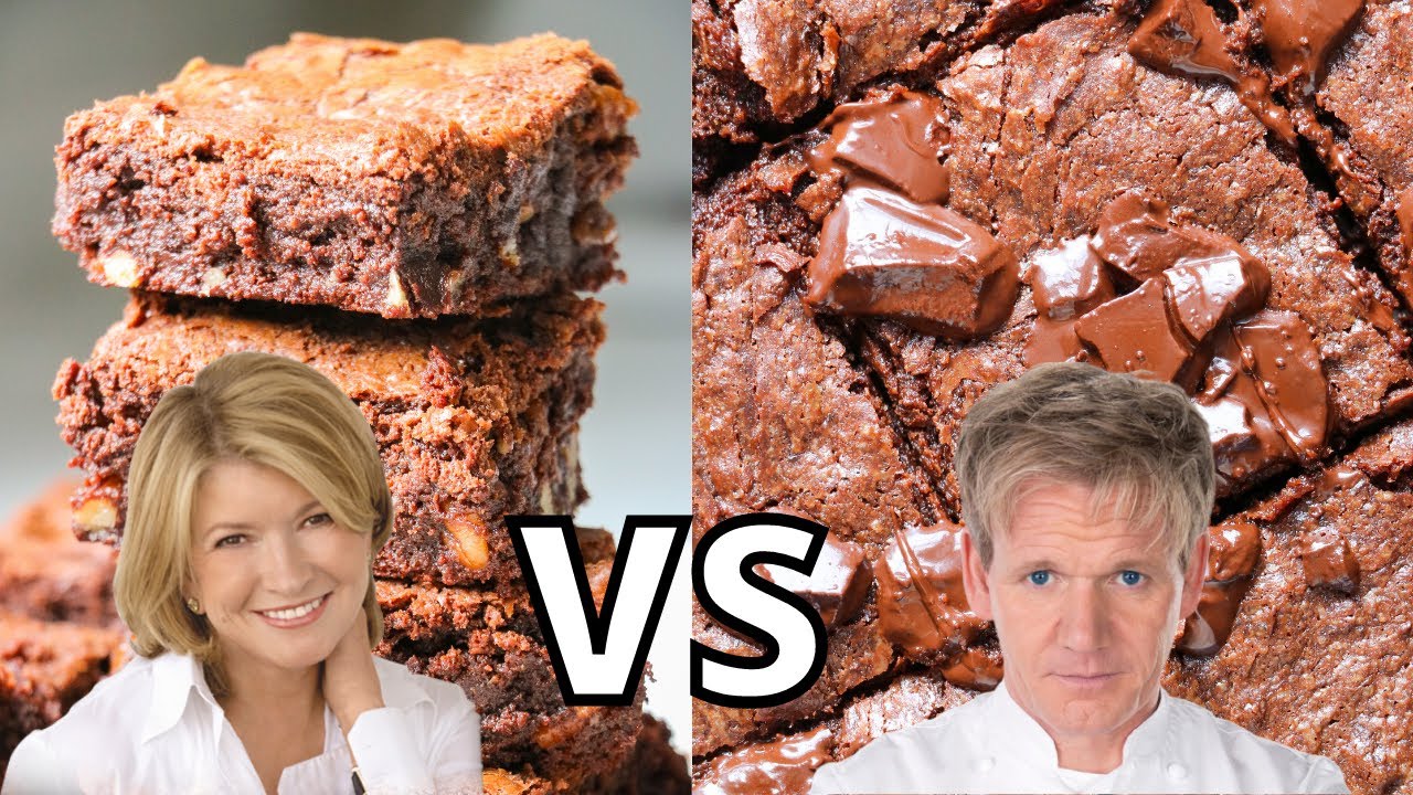LOS MEJORES BROWNIES: Martha Stewart vs Gordon Ramsay | Batalla de Recetas | Miel de Coco
