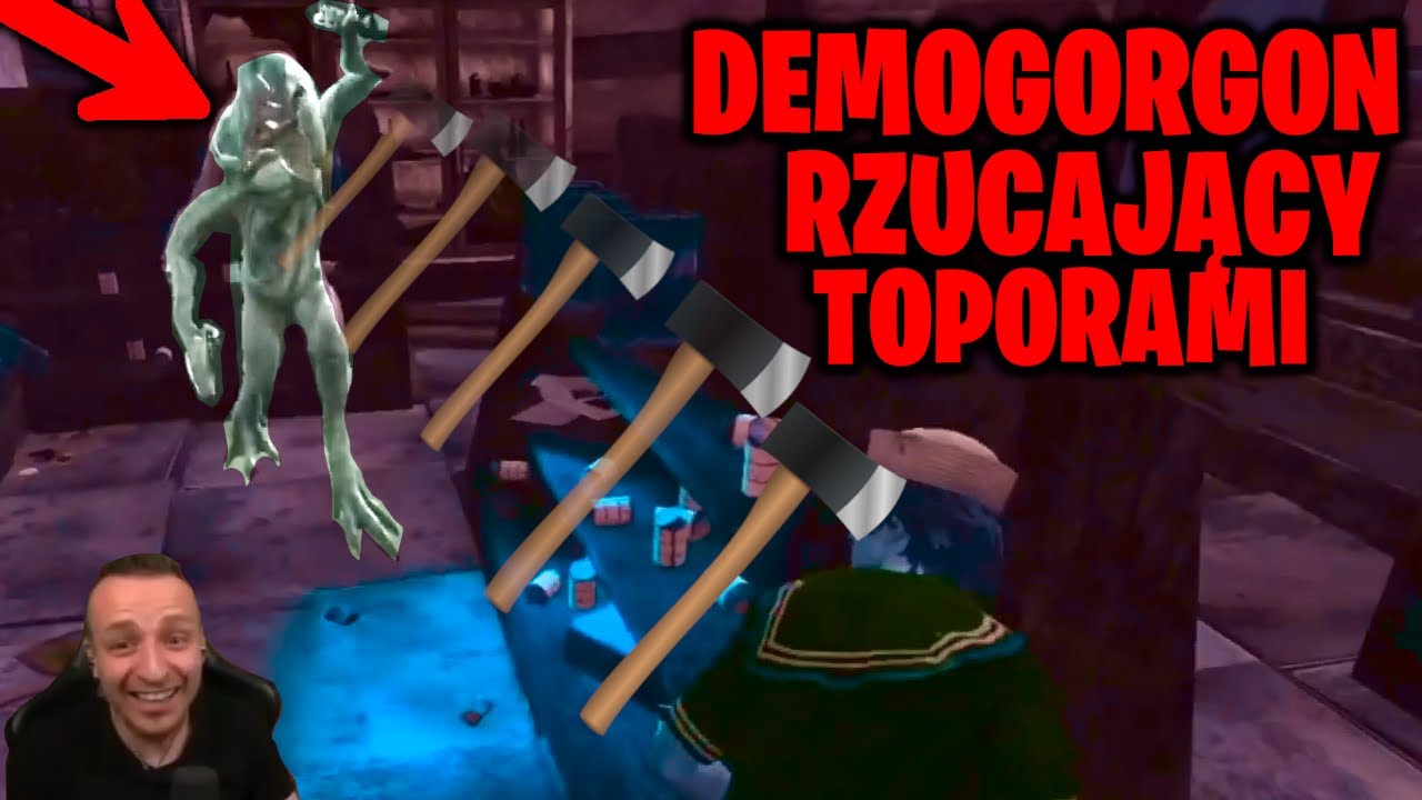DEMOGORGON RZUCA TOPORAMI / MARATON BŁĘD&Oacute;W / STARY NA PLECACH