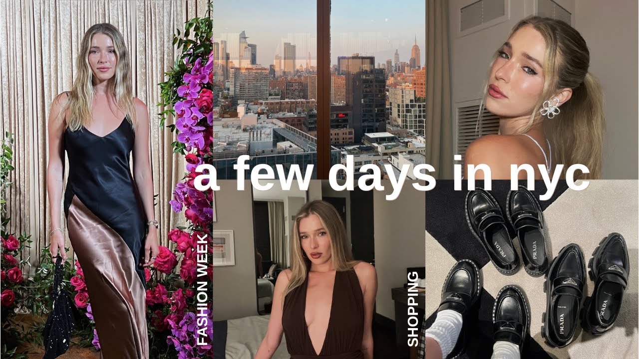 a few days at new york fashion week