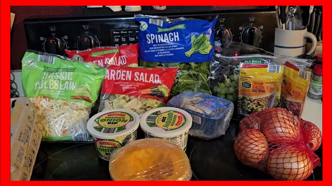 Aldi's Haul! Shopping On A Budget! #food #budgetfriendly