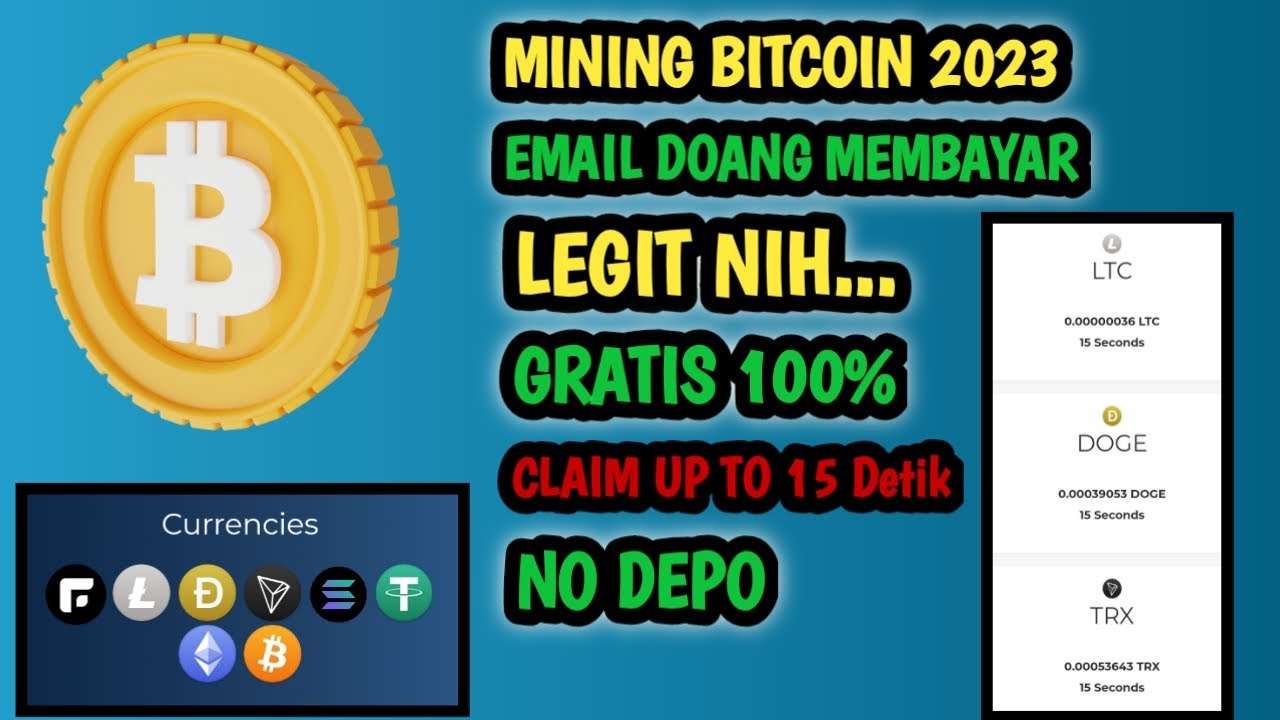 MINING BITCOIN ANDROID 2023  TERCEPAT GRATIS 2022 || SITUS MINING CRYPTO TERLEGIT CLOUD FAUCET 💸
