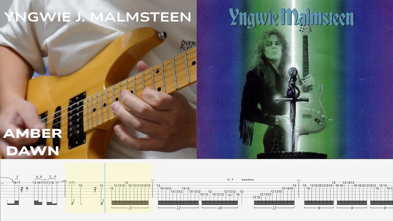 [TAB] Amberdawn / Yngwie J. Malmsteen - Full Guitar Cover