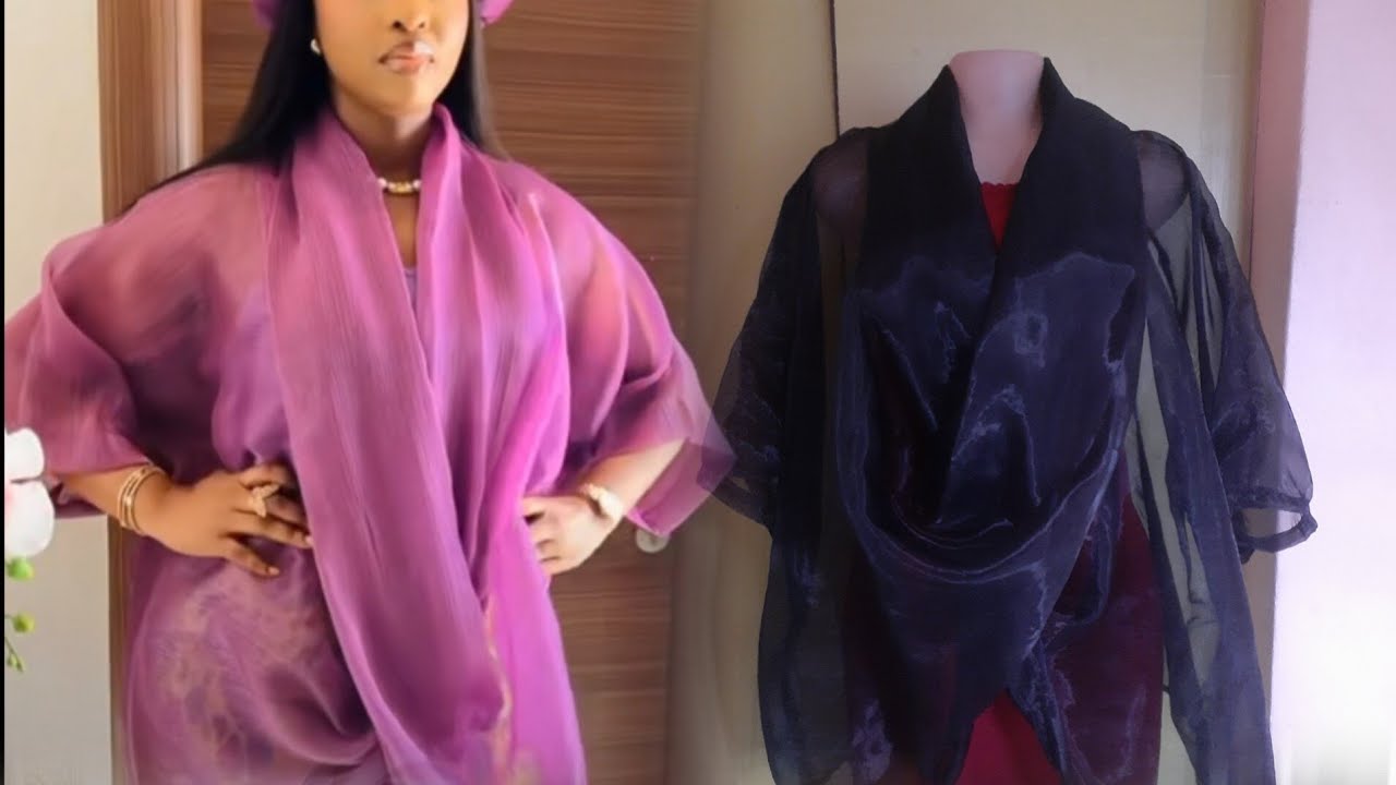 How to correctly get the front extension of this criss-cross  bubu /cut and sew..beginner friendly. 