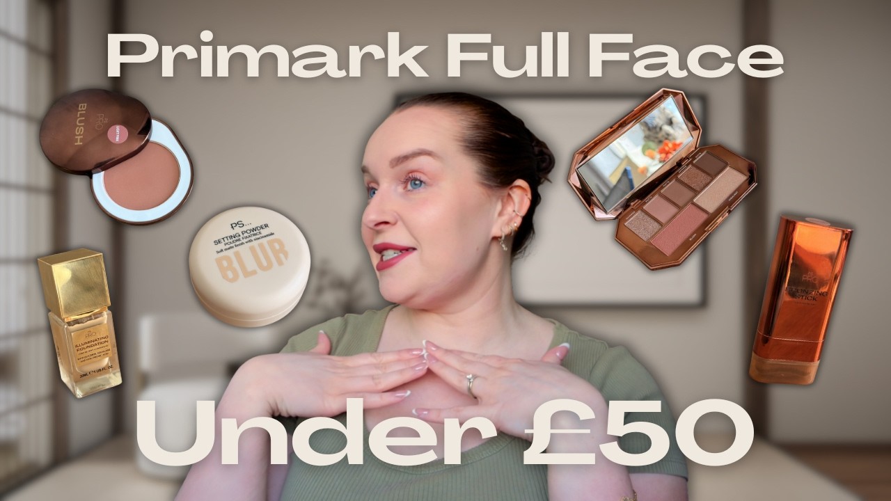 A Full Face Of Makeup For Under &pound;50?! Primark Makeup Review!