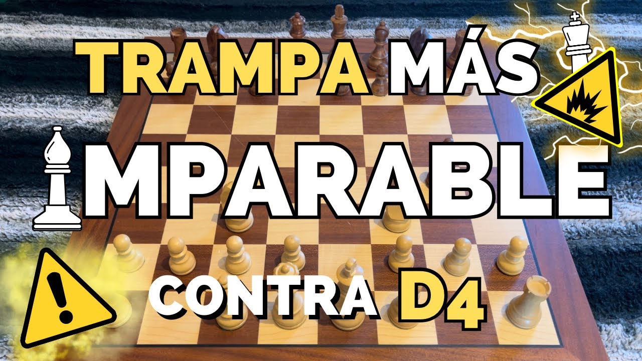 TRAMPA IMPARABLE para GANAR RÁPIDO en AJEDREZ😱♟️