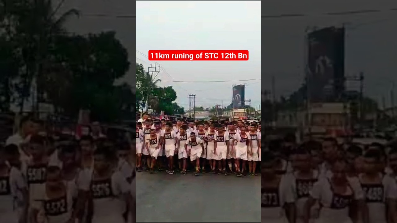 11km run recruit constable of west bengal police👮&zwj;♂️🚨🇮🇳 #army #army #police #training #trending