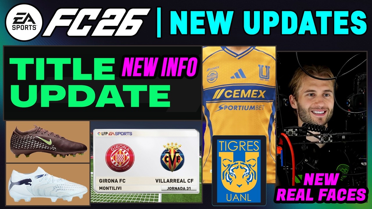 EA FC 26 NEWS | NEW CONFIRMED Updates, Real Faces & BIG LEAKS ✅