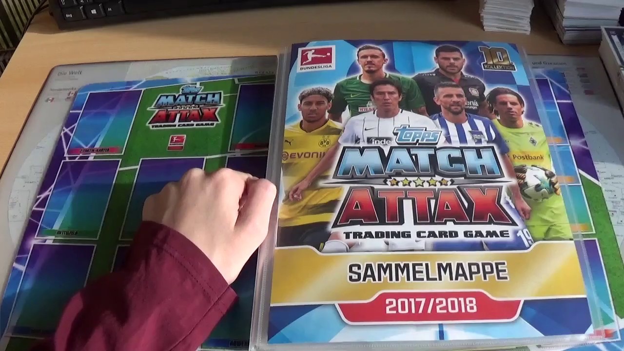 Match Attax 17/18 Mappenupdate