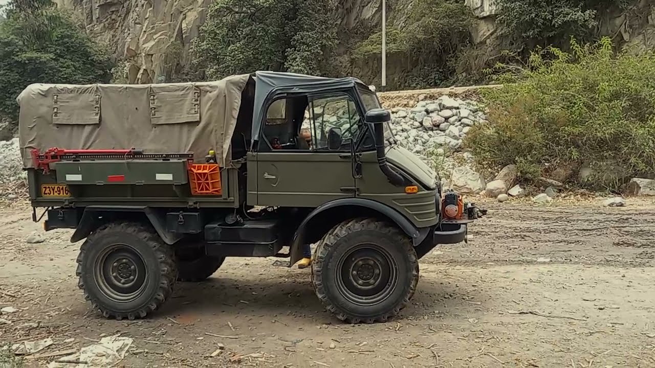 Travesía a Ihuari en 1972 Mercedes-Benz Unimog 421 Military - 2021