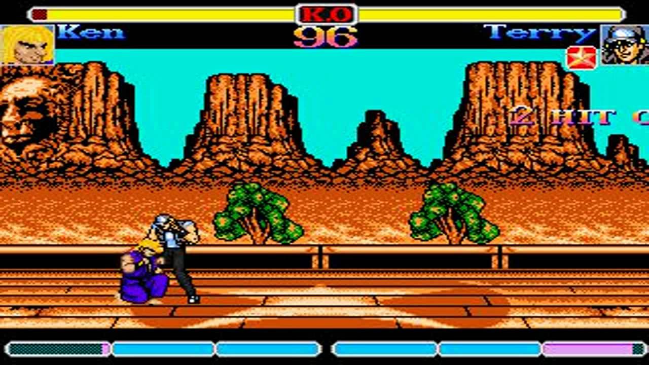 Super Street Fighter 2 Turbo Nes MUGEN 720P HD Playthrough with KEN