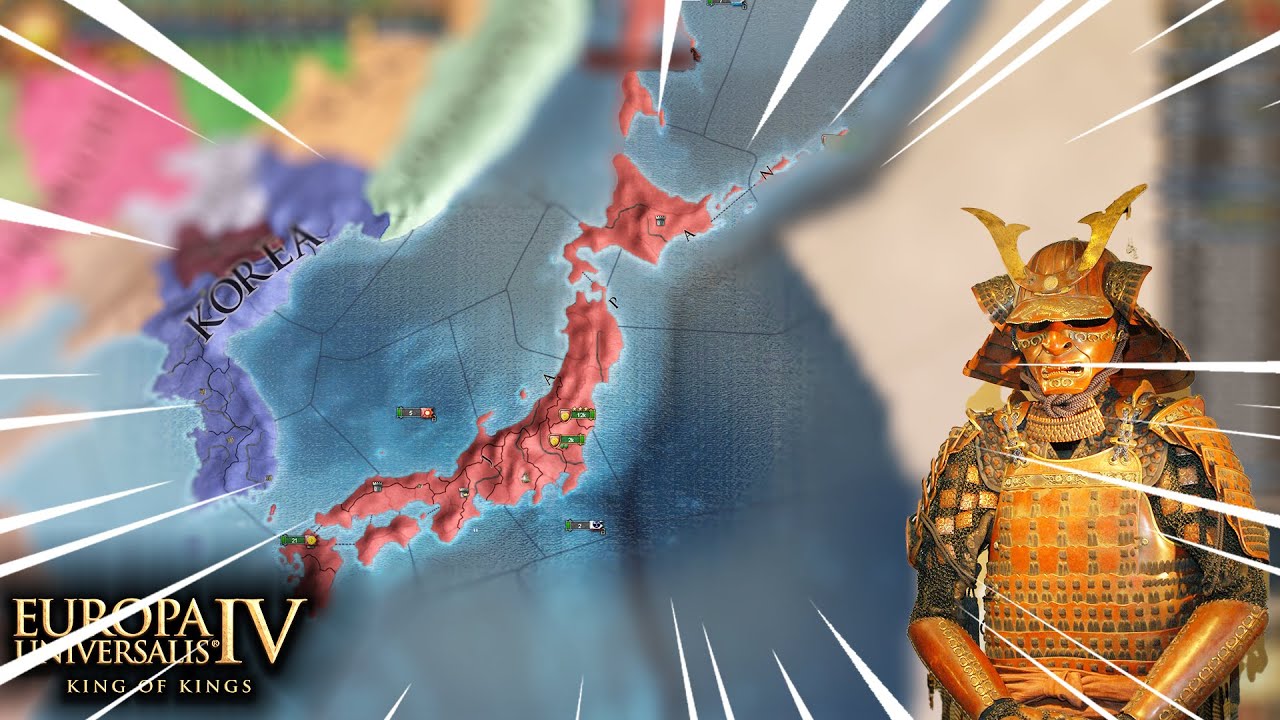 Forming JAPAN as ASHIKAGA is So STRONG in EU4 1.36