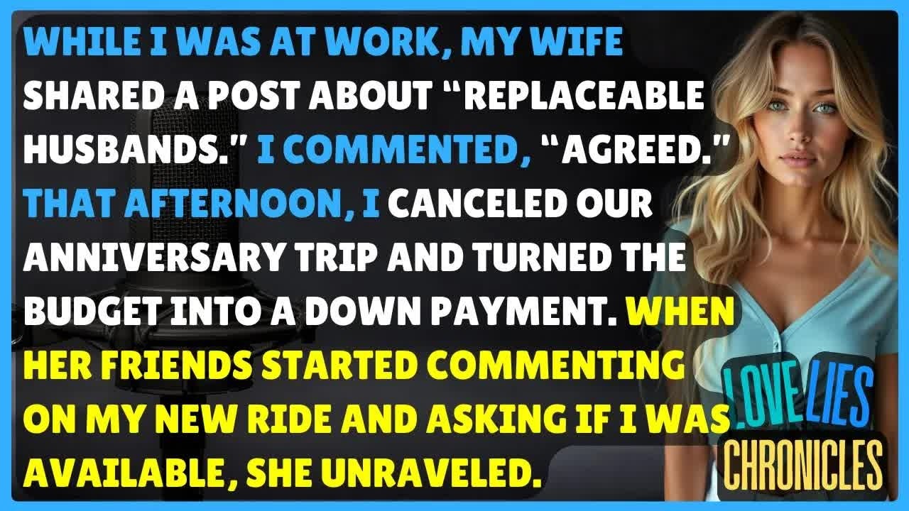 My Wife Made a Joke About Replaceable Husbands, yet My Adjustment to Our Plans Altered the Mood