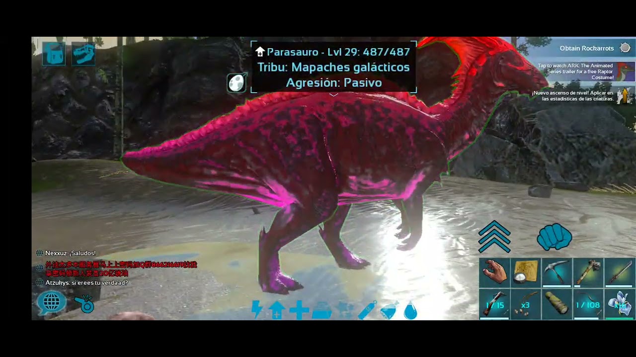 Primer capítulo de mi nueva serie de ark Mobile ep 1 