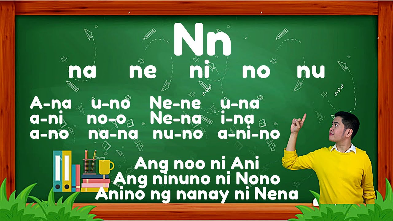 UNANG HAKBANG SA PAGBASA (Aralin 11 Pagbasa Gamit ang Letrang Nn)