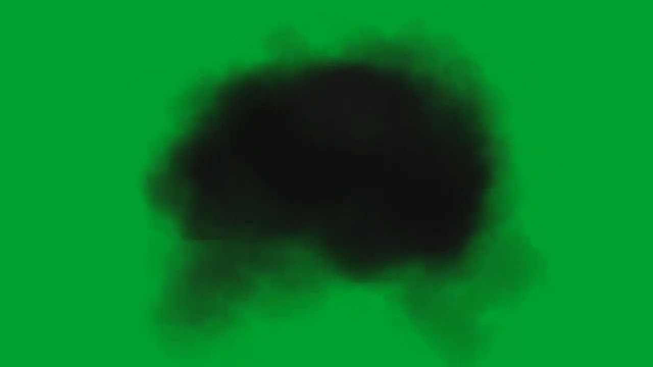 Futage of explosion (chroma key) 