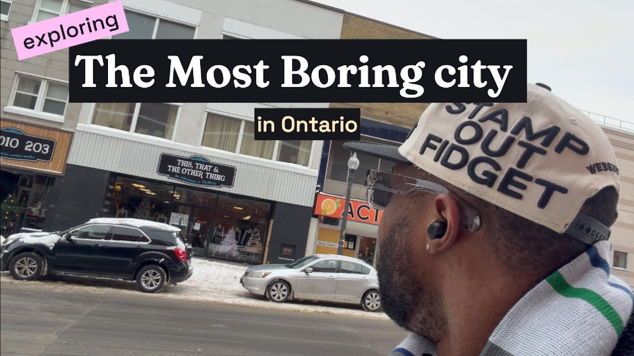 Touring the  most boring city in Ontario (brantford)