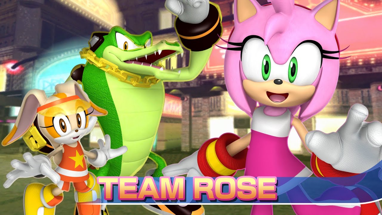 Sonic Free Riders But Without Kinect! [Team Rose]