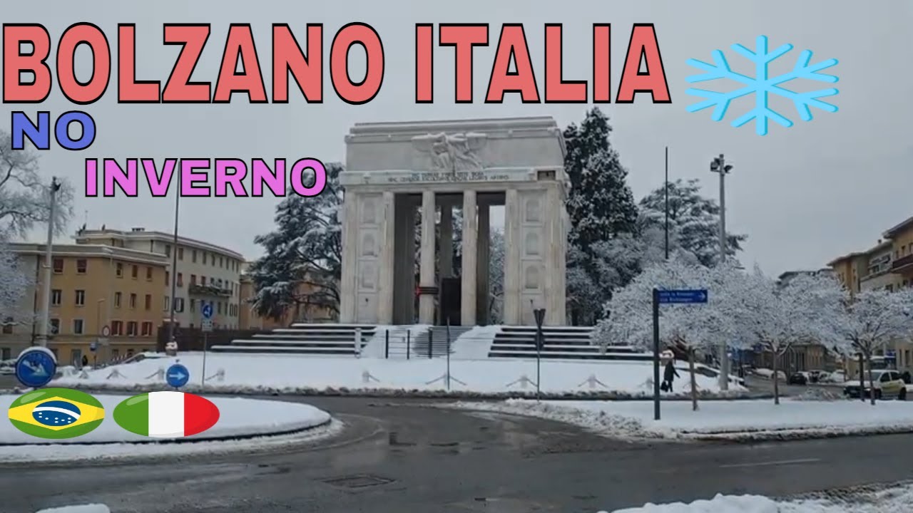 BOLZANO ITALIA  NO INVERNO