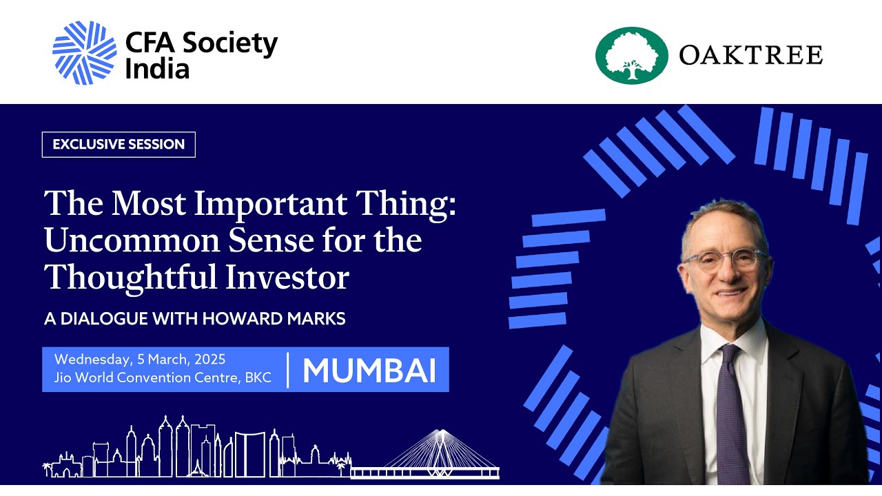 The Most Important Thing: Uncommon Sense for the Thoughtful Investor | A Dialogue with Howard Marks