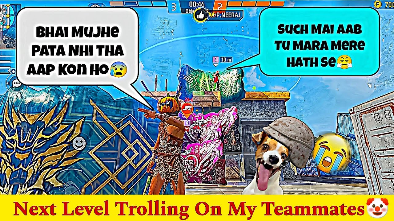 IRRITATING RANDOM WILD🥰 TEAMMATE WITH GLOO WALL😂😈 || TROLLING RANDOM TEAMMATES