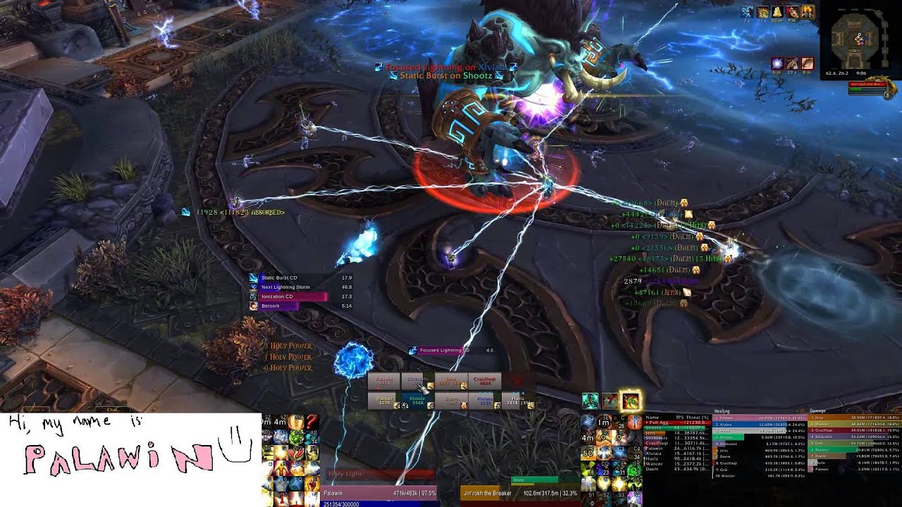 Throne of Thunder - 10m Heroic Jinrokh - Holy Paladin